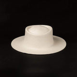 chapeau panama blanc fin léger fait à la main