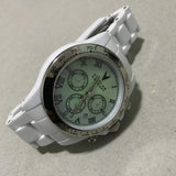 La boutique de la montre pour homme Acier inoxydable Vintage Concept Fashion Montre Quartz chronographe