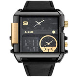 La boutique de la montre pour homme bracelet cuir Or Montres LED numériques style uniques pour hommes