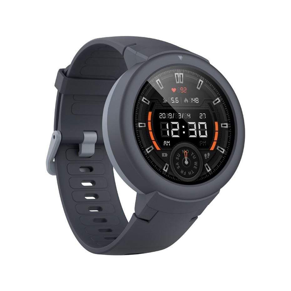 La boutique de la montre pour homme montre intelligente Gris Smart Watch IP68 1.3" Bracelet élégant magique Silicone ,Montre GPS intelligente