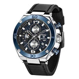 La boutique de la montre pour homme Montre Sport Homme Bleu Montres à quartz pour hommes Multifonction sport chronographe