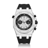 La boutique de la montre pour homme Montre Sport Homme k1223-11 Montre à quartz bracelet en silicone mode décontractée