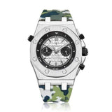 La boutique de la montre pour homme Montre Sport Homme k1223-6 Montre à quartz bracelet en silicone mode décontractée