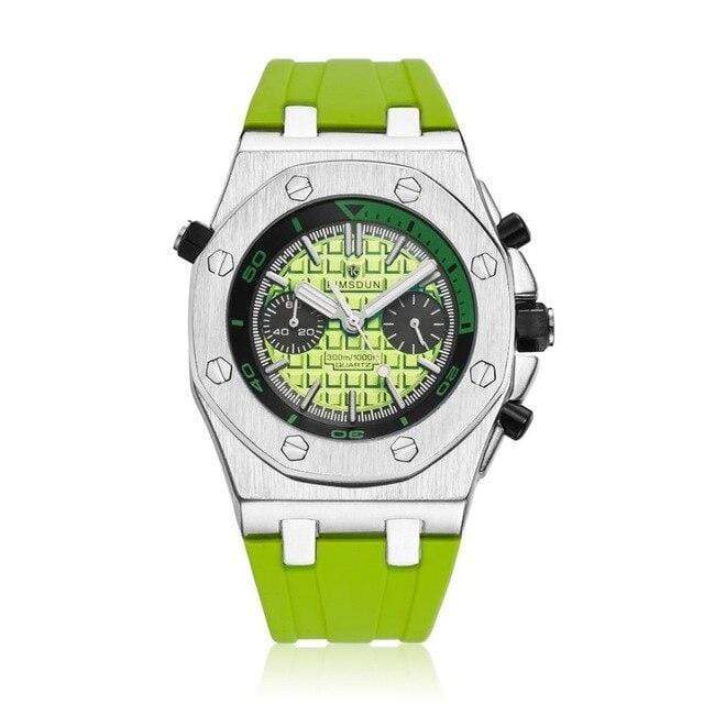 La boutique de la montre pour homme Montre Sport Homme k1223-7 Montre à quartz bracelet en silicone mode décontractée