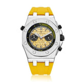 La boutique de la montre pour homme Montre Sport Homme k1223-9 Montre à quartz bracelet en silicone mode décontractée