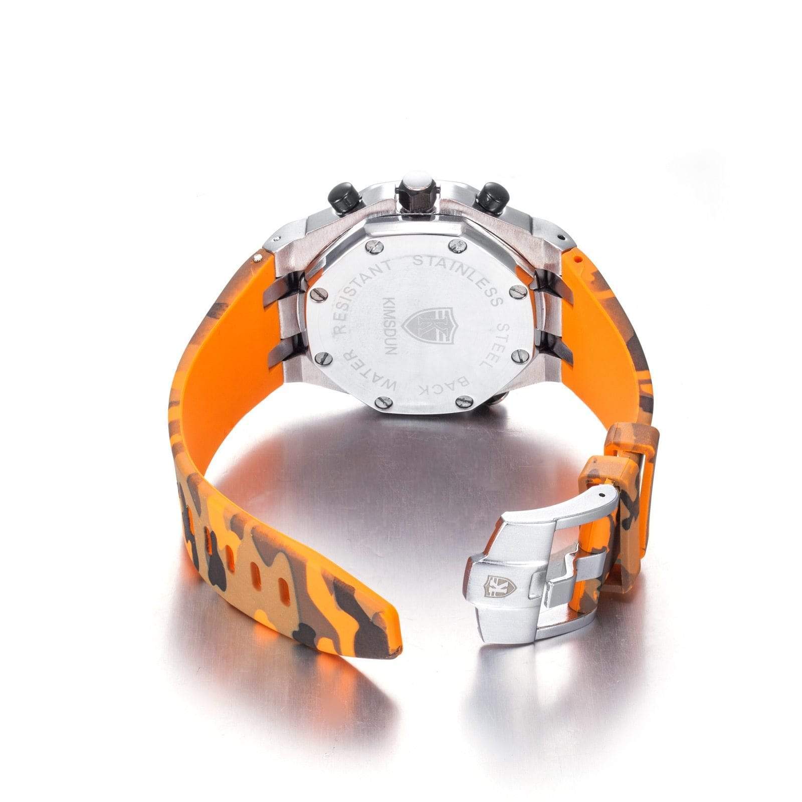 La boutique de la montre pour homme Montre Sport Homme Montre à quartz bracelet en silicone mode décontractée