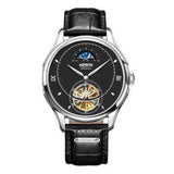 La boutique de la montre pour homme montre sqelette Noir Montre Mécanique Automatique Suisse