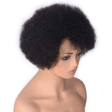 La boutique de la Perruque perruque de cheveux humain Couleur naturelle / 12 pouces Perruque cheveux humains naturelle Afro
