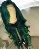 La Boutique du cheveu et de la perruque cheveux humains Vert / 8 pouces / 150% Perruque brésilienne 150% Densité