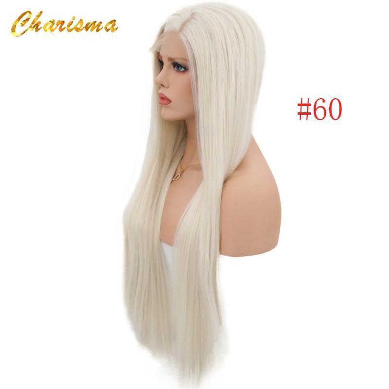 La Boutique du cheveu et de la perruque Perruque Synthétique #60 / 18pouces Perruque synthétique avec partie naturelle