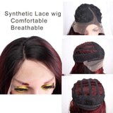 La Boutique du cheveu et de la perruque Perruque Synthétique Perruque synthétique Rouge