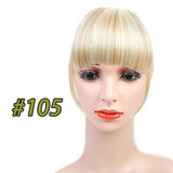 La Boutique du cheveu et de la perruque Résistants À La Chaleur 105 Extensions frange synthétique