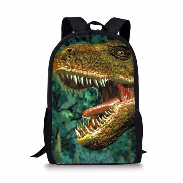 la Boutique du sac a dos Sac À Dos 3188C Sac scolaire impression dinosaure 3D