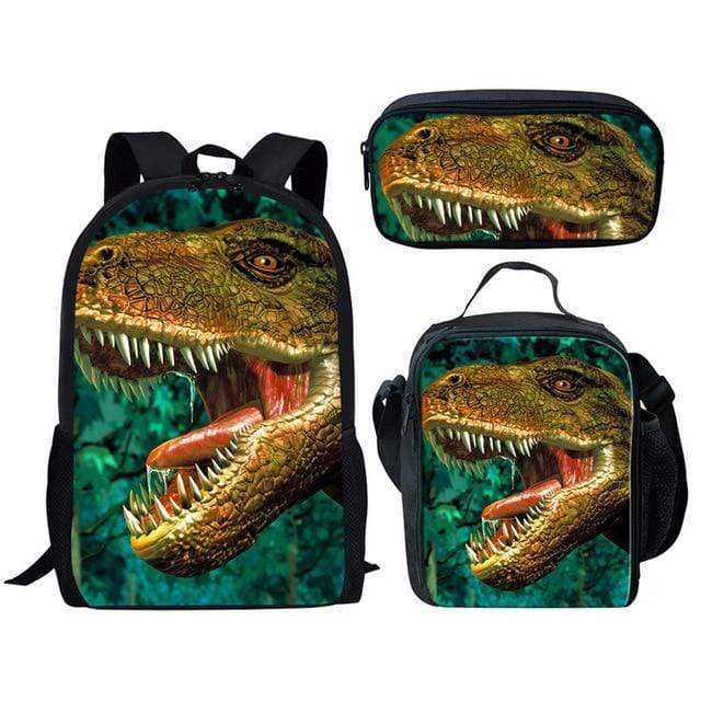 la Boutique du sac a dos Sac À Dos 3318CGK Sac scolaire impression dinosaure 3D