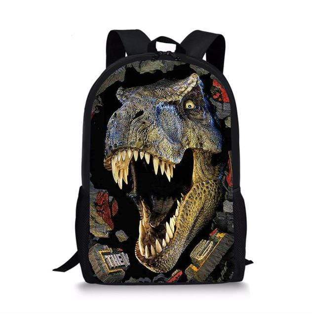 la Boutique du sac a dos Sac À Dos 5542C Sac scolaire impression dinosaure 3D