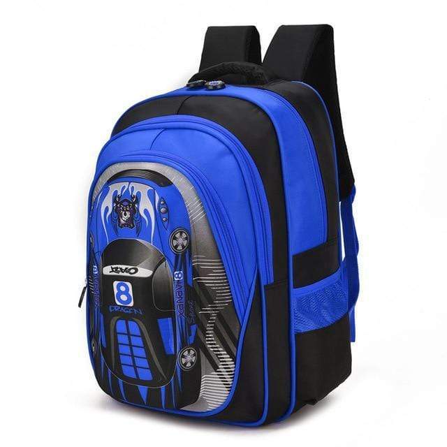 la Boutique du sac a dos sac a dos a roulettes Bleu sans roue Sac à dos à roulettes 3D