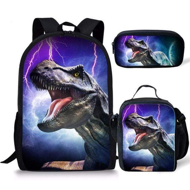 la Boutique du sac a dos Sac À Dos CC3930CGK Sac scolaire impression dinosaure 3D