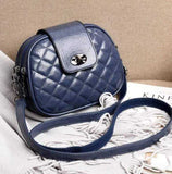 la Boutique du sac a dos Sacs à bandoulière Bleu / (20cm<Max Length<30cm) Sac bandoulière mode Plaid pour femmes