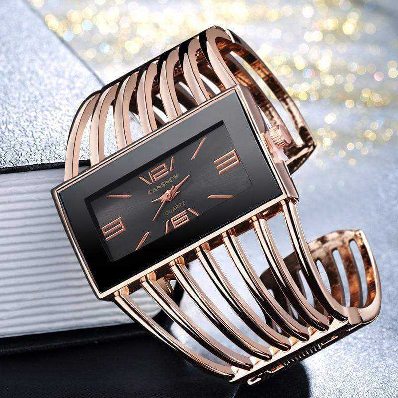 montre pour femme acier inoxydable Montre bracelet or