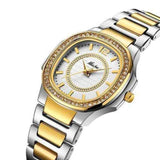 Montre Or et strass