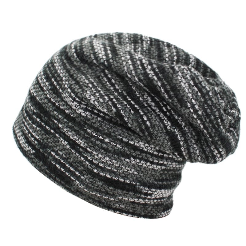 Multi-tendance Bonnet en laine patchwork
