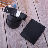 Multi-tendance Coffret cadeau portefeuille pliable avec ceinture