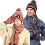Multi-tendance Ensemble trois pièces, écharpe, gants, bonnet