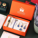 Multi-tendance Gift Set 14 Coffret cadeau bijoux montres 8 pièces