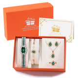 Multi-tendance Gift Set 4 Coffret cadeau bijoux montres 8 pièces
