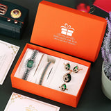 Multi-tendance Gift Set 9 Coffret cadeau bijoux montres 8 pièces
