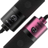 Multi-Tendance Microphone à condensateur Microphone à condensateur USB en métal