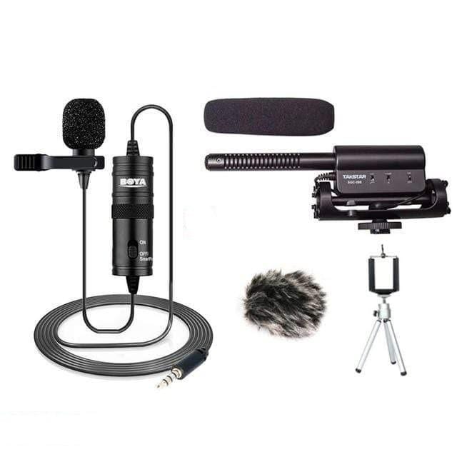 Multi-Tendance Microphone avec micro SGC-598 Microphone à condensateur BY-M1 3.5mm