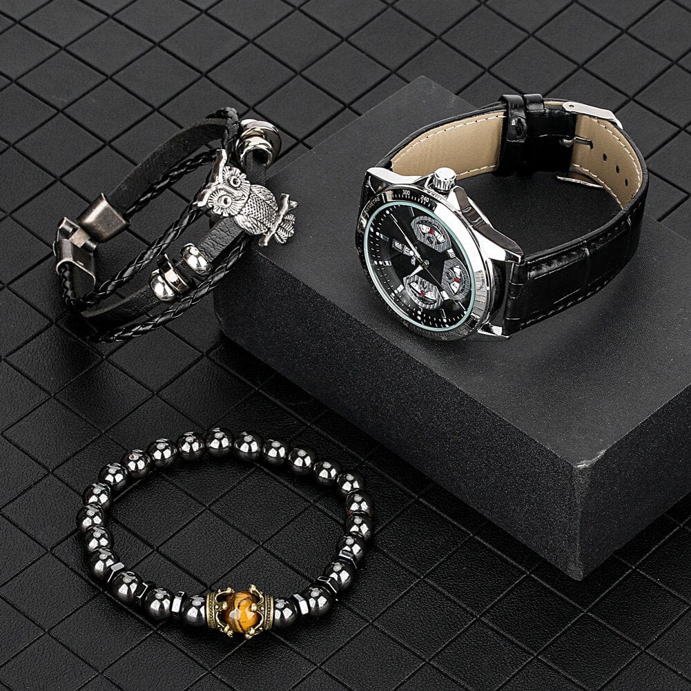 Multi-tendance Montre de luxe à Quartz Bracelet hibou