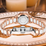 Multi-tendance Montre de luxe, bracelet en céramique or Rose