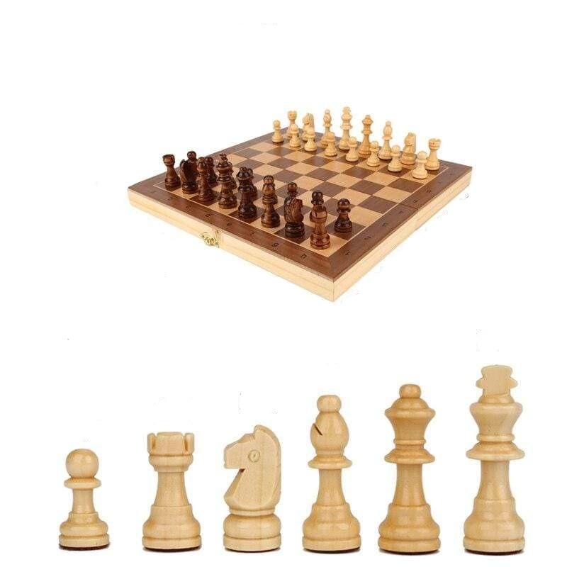 Jeux d'échecs en bois aimanté