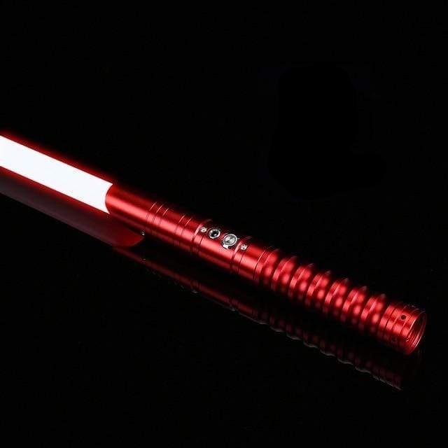 Multi-Tendance Sabre laser TS001 Rouge Sabre laser avec son lumineux,épée en métal sabre léger