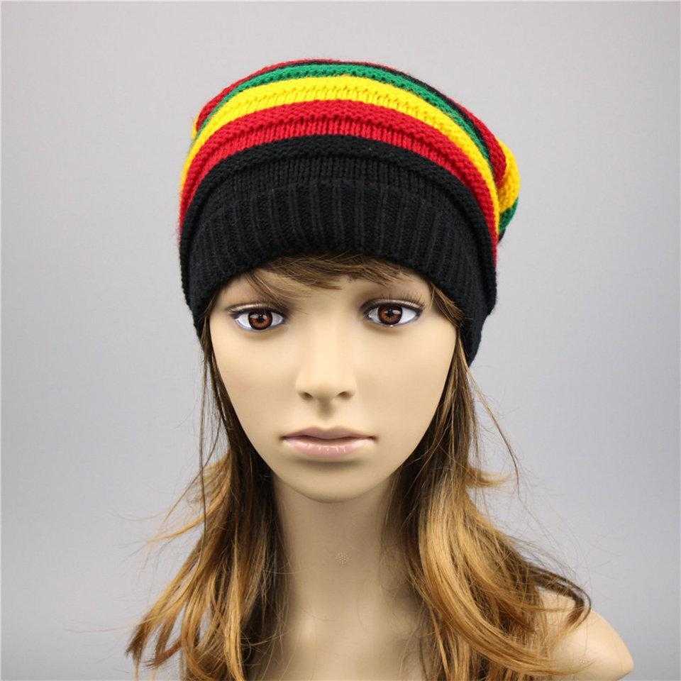Bonnet tricoté Jamaïcain