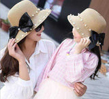 Chapeau de soleil avec protection solaire Femme et enfant
